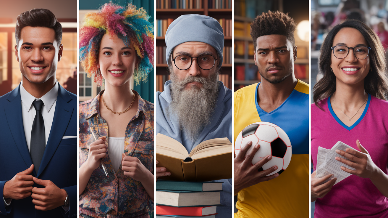 Quels sont les différents fronts de la personnalité ?